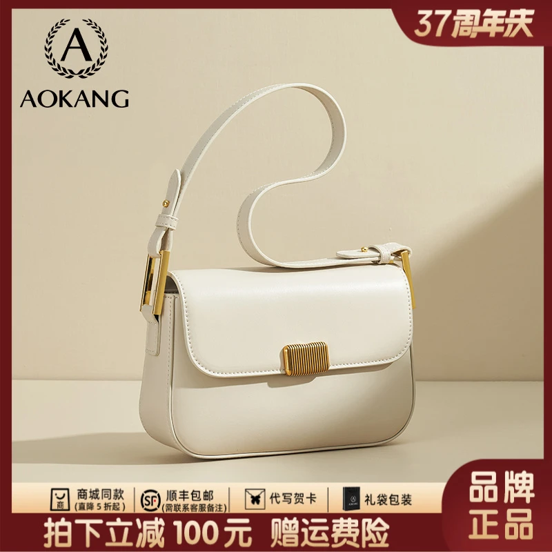 奥康包包女款爆款2025新款腋下包单肩包通勤气质百搭时尚斜跨女包