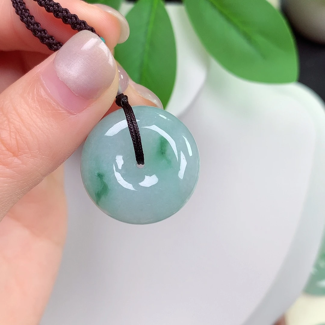 颈饰未镶嵌翡翠8:24.4-10.1mm