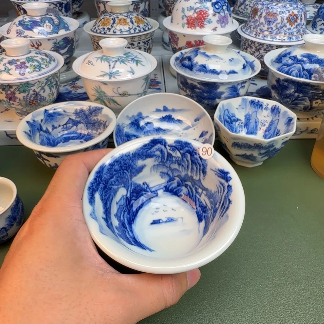 纯手工纯手绘茶具90