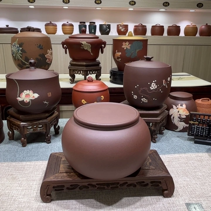 紫砂茶叶罐茶叶罐