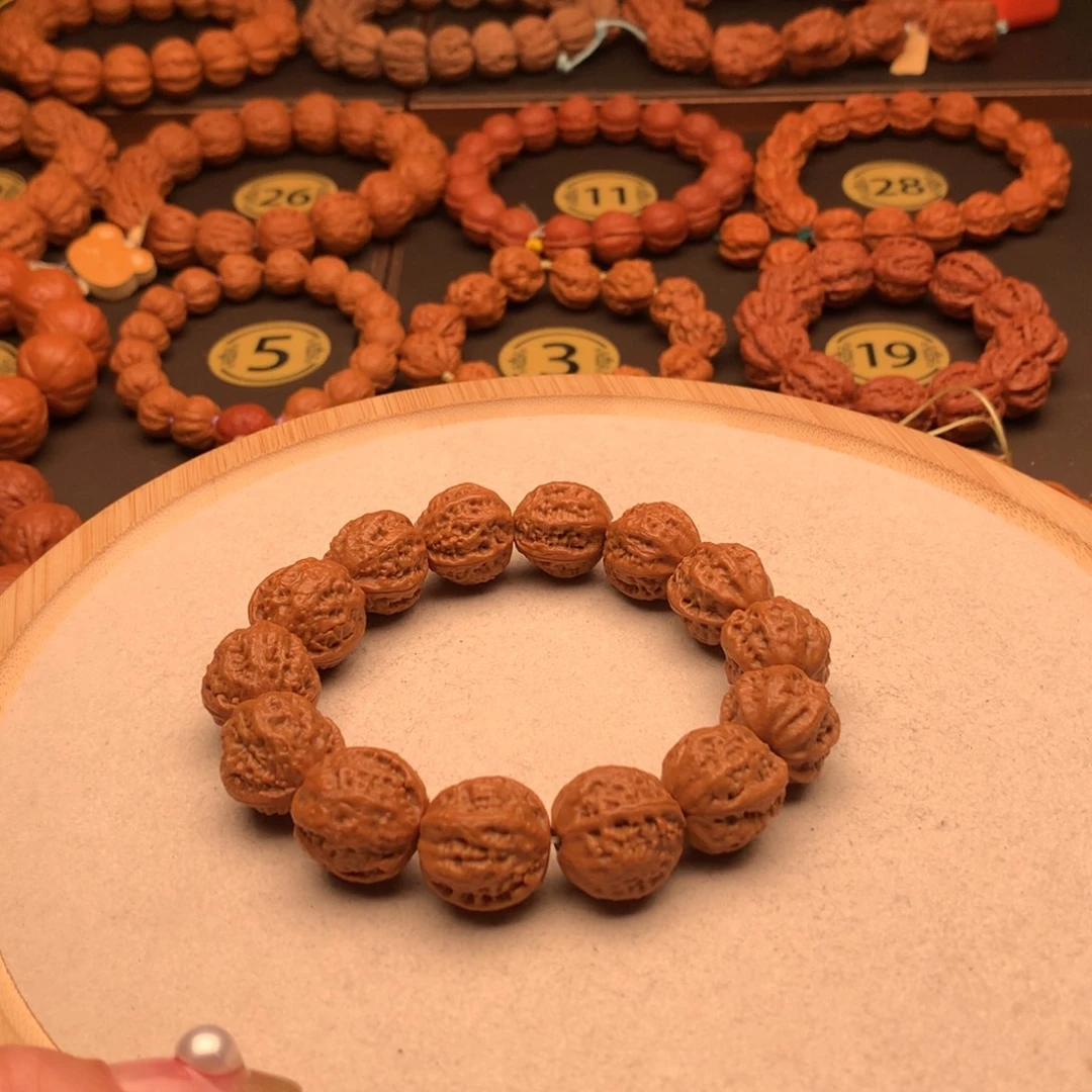 手串文玩核桃珊瑚纹