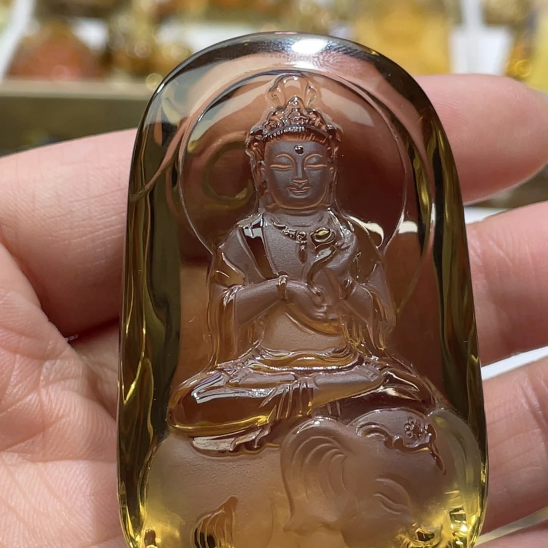 水晶颈饰未镶嵌定制