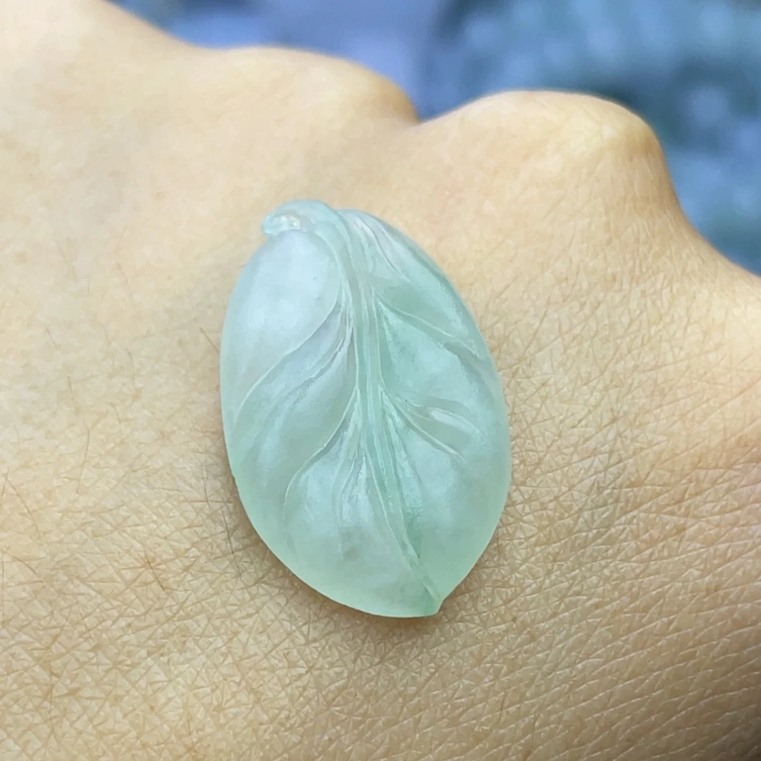 未镶嵌定制翡翠叶子