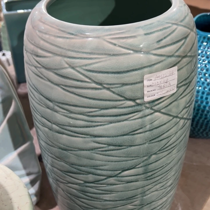 陶瓷花瓶摆件外贸出口微瑕捡漏