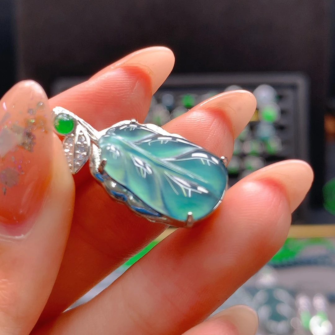 未镶嵌戒指翡翠天然翡翠