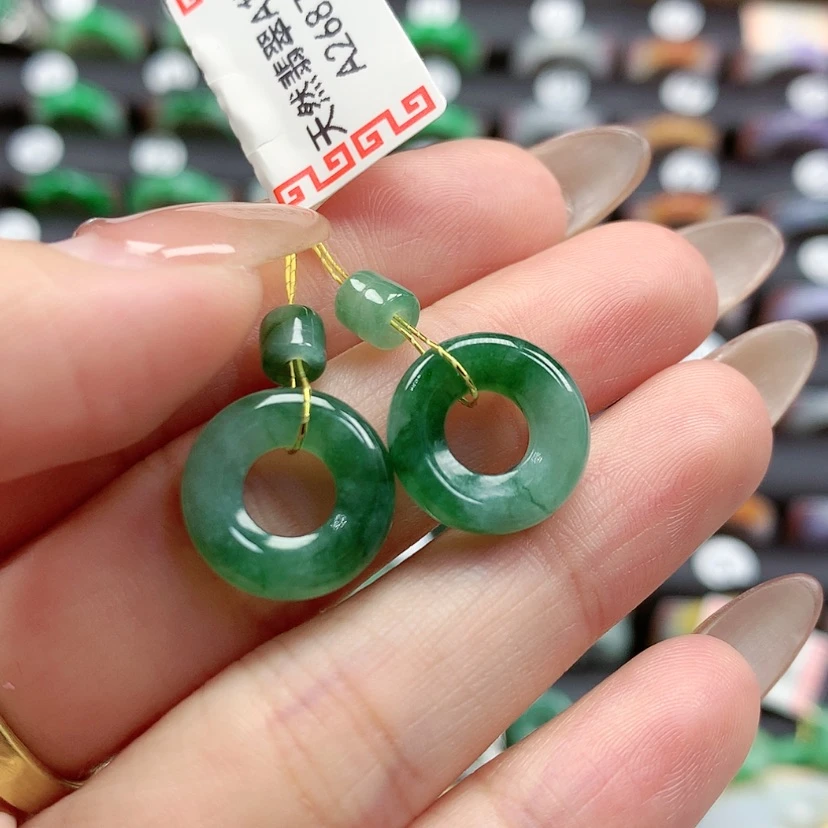 【闪购商品】翡翠戒指未镶嵌甜甜圈