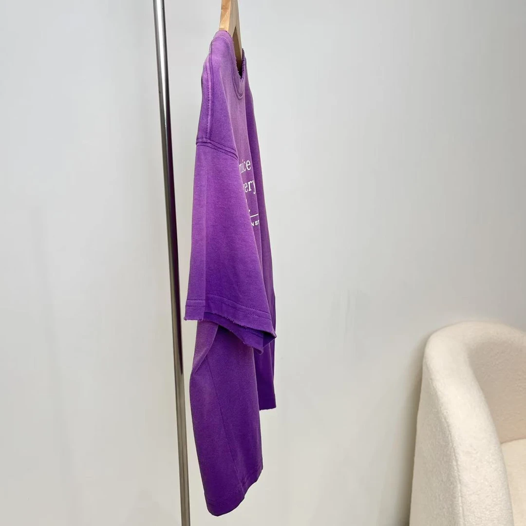 新款时尚T恤紫色5857宸系