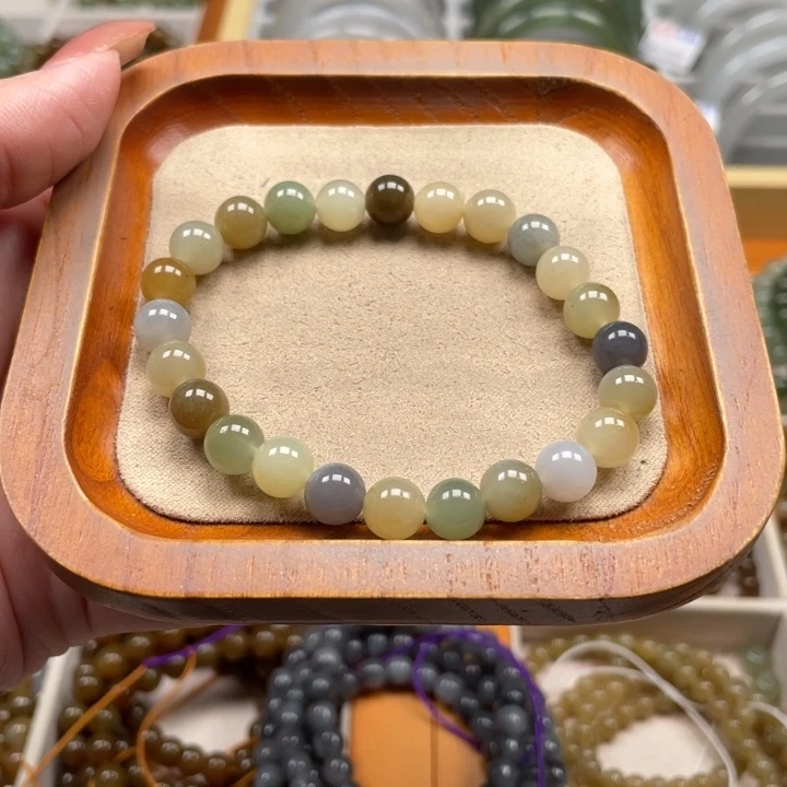 和田玉手串8mm未镶嵌