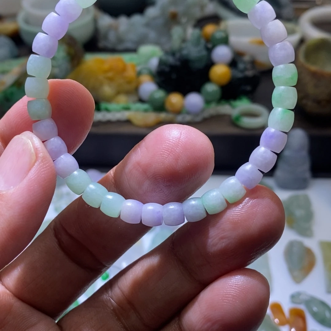 定制翡翠未镶嵌毛货