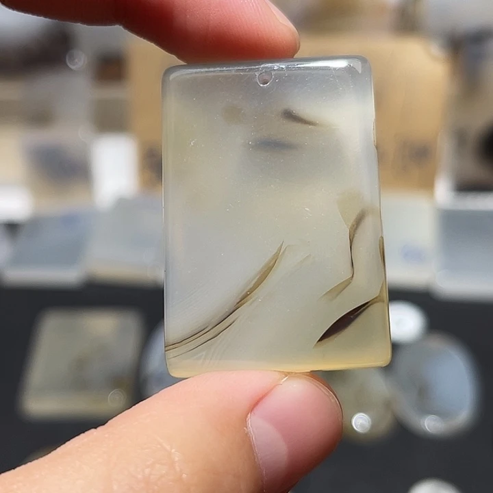 玛瑙/玉髓发饰未镶嵌