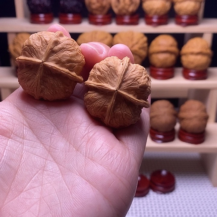 吊坠文玩核桃柿子饼8