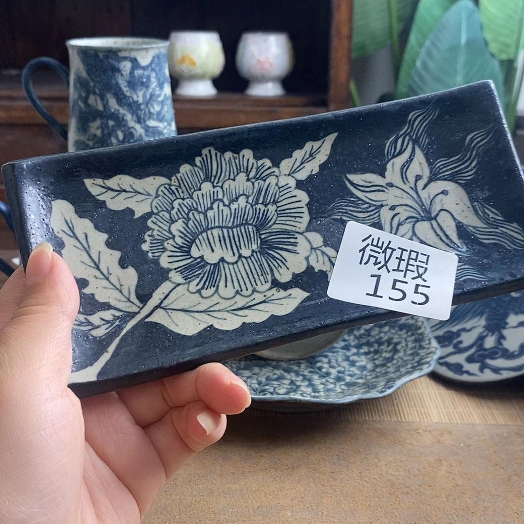 手工手绘青花陶瓷