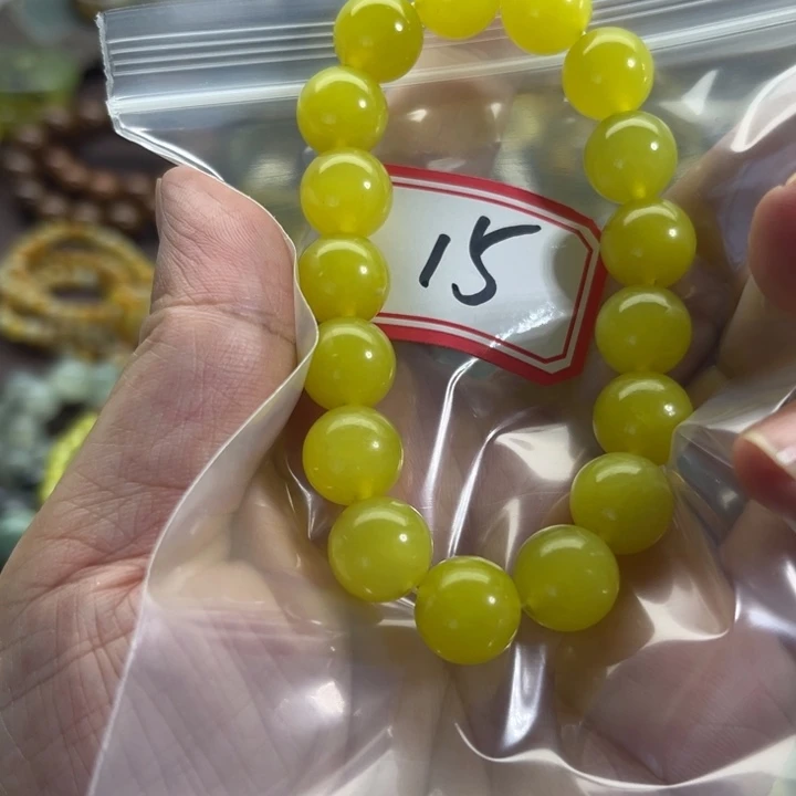 蛇纹石玉未镶嵌手链