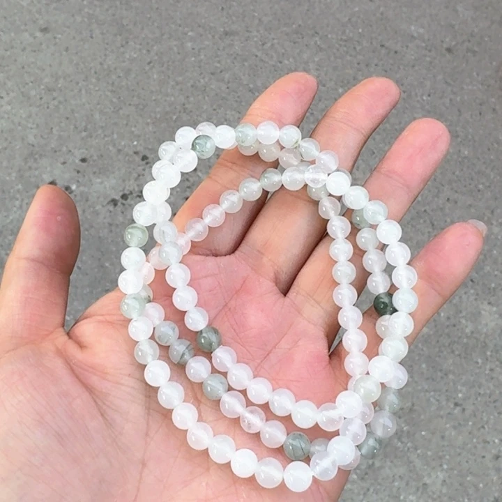 石英质玉未镶嵌手串