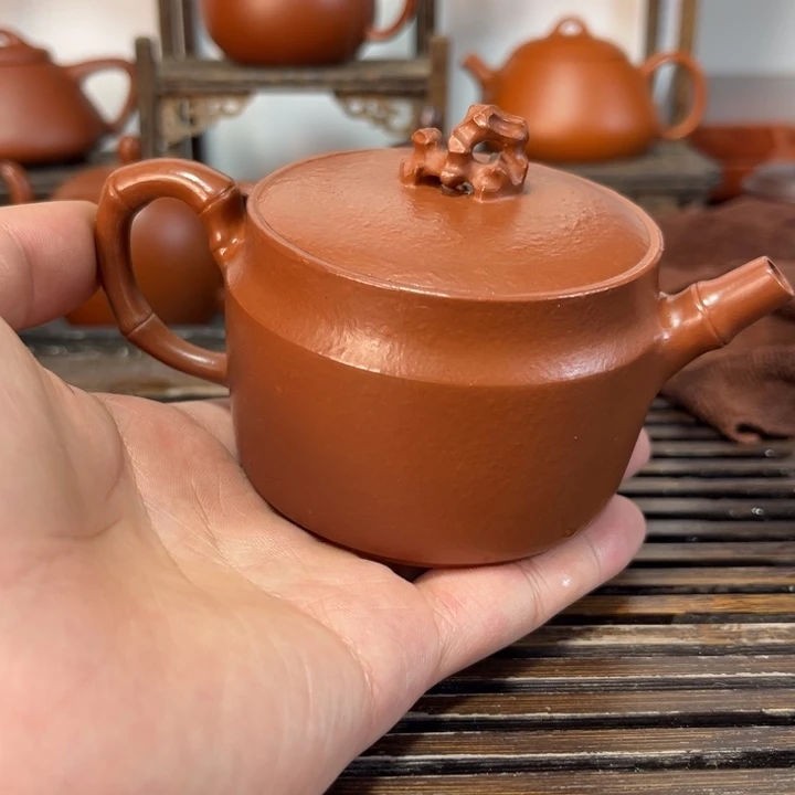 紫砂茶壶原矿紫砂手工制作