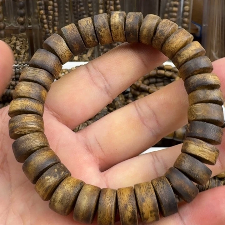 手串沉香乌身手串14克加