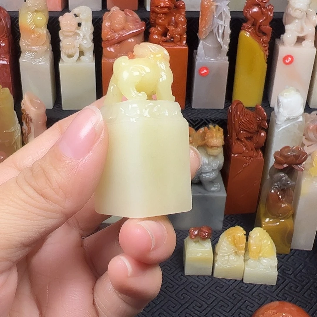 藏***锋寿山石寿山石寿山石精品印章