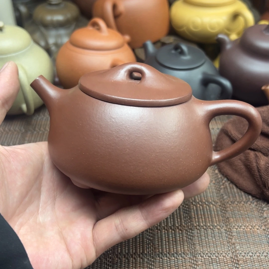 茶壶紫砂宜兴原矿紫砂壶260毫升容量