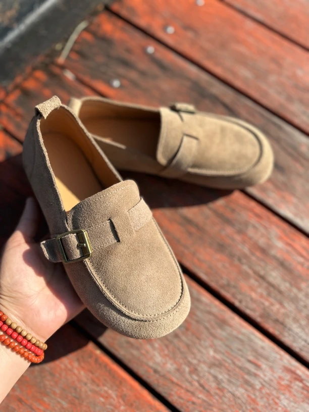 一脚蹬气质玛丽珍勃肯鞋2025春季新款轻便软底通勤鞋休闲百搭单鞋