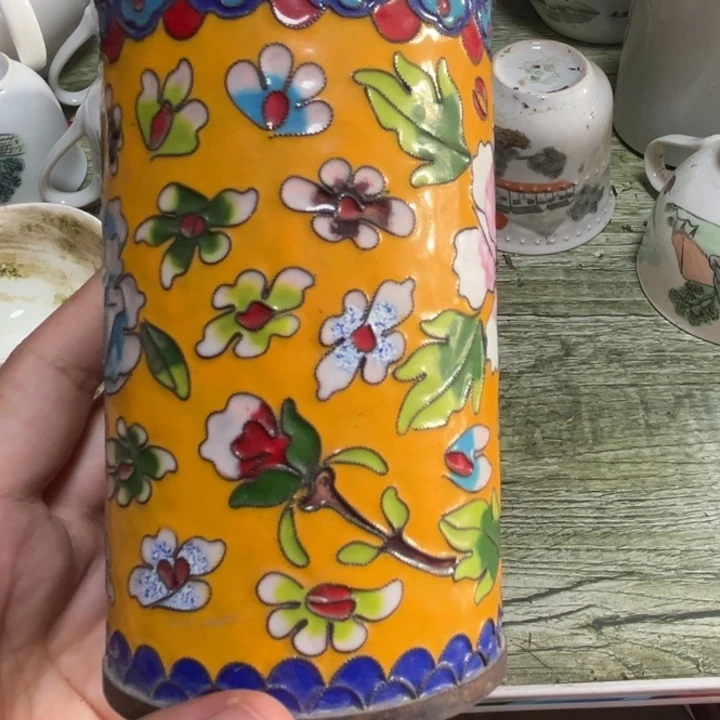 都是瑕疵品看好下单景泰蓝