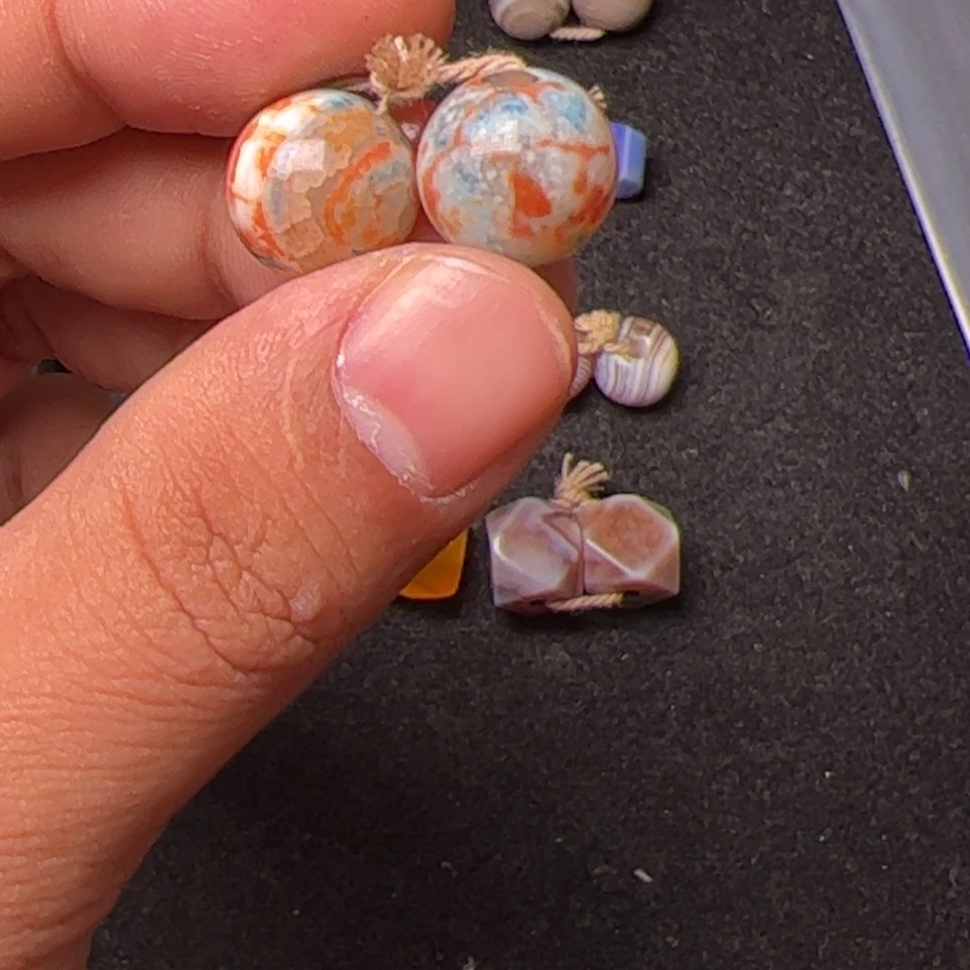 元***子玛瑙/玉髓未镶嵌配饰