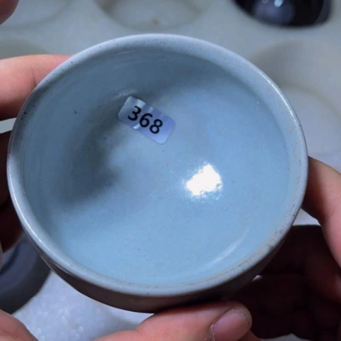茶盏原矿原釉柴烧建盏