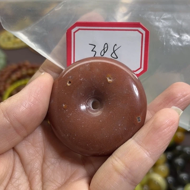 未镶嵌蛇纹石玉手链