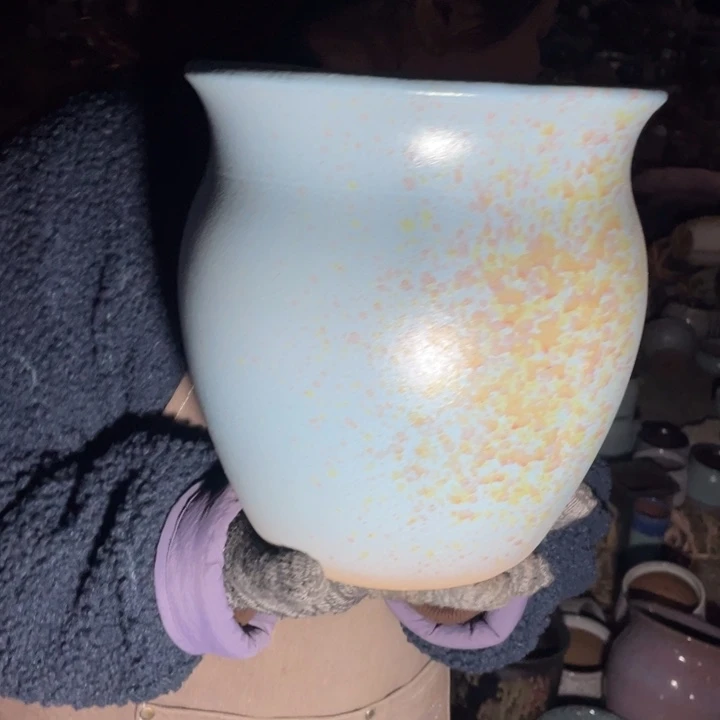 紫砂花盆口21高24正品正品