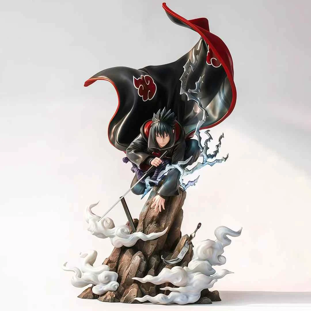 优质版火影忍者宇智波佐助披风佐助雕像手办生日礼物摆件