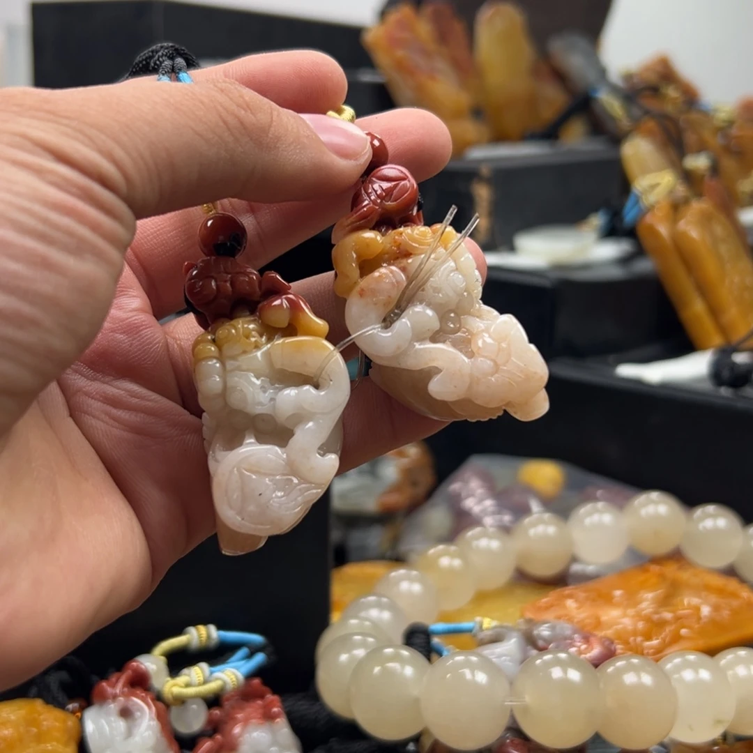 石英质玉（黄龙玉）未镶嵌多选一发货