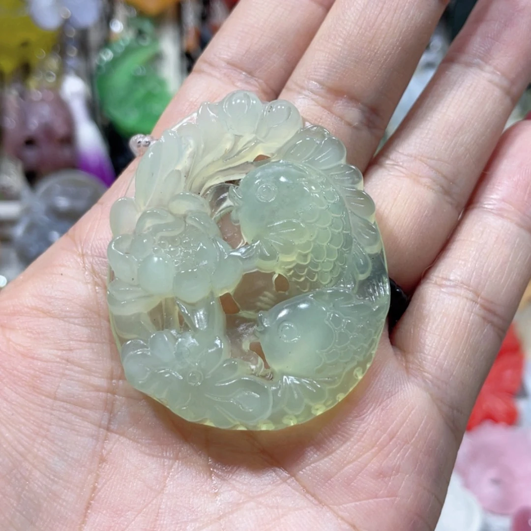 【闪购商品】未镶嵌岫玉颈饰63吊坠