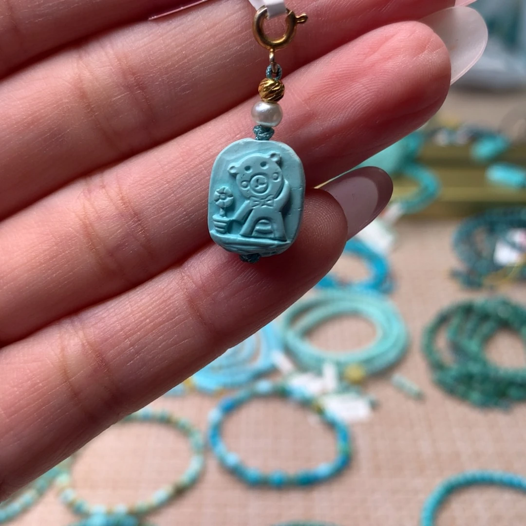 未镶嵌绿松石配饰