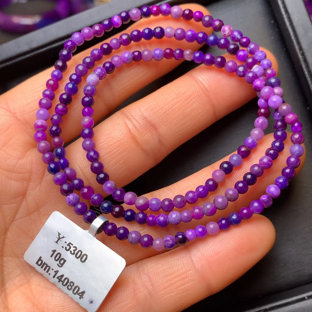 苏纪石（舒俱来）未镶嵌多圈手串