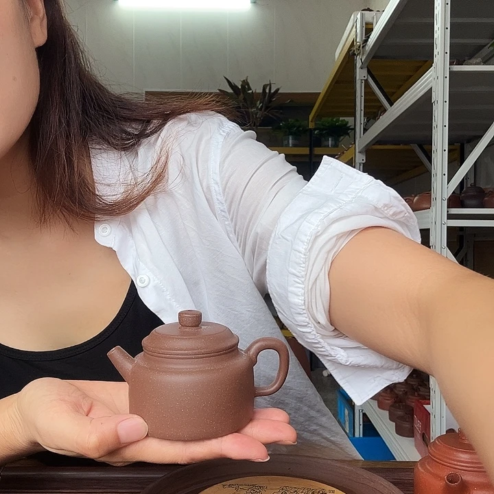 紫砂茶壶段泥德中150cc