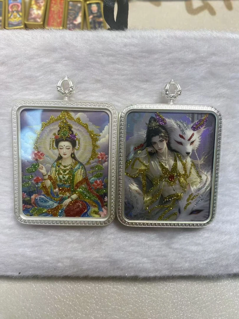 健康+姻缘 手绘唐卡