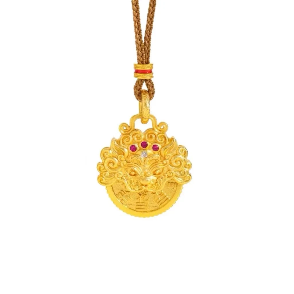 吊坠足银 满福甄选 吞金兽吊坠0839