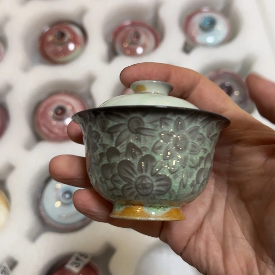 苏打柴烧 自然落灰 雕刻