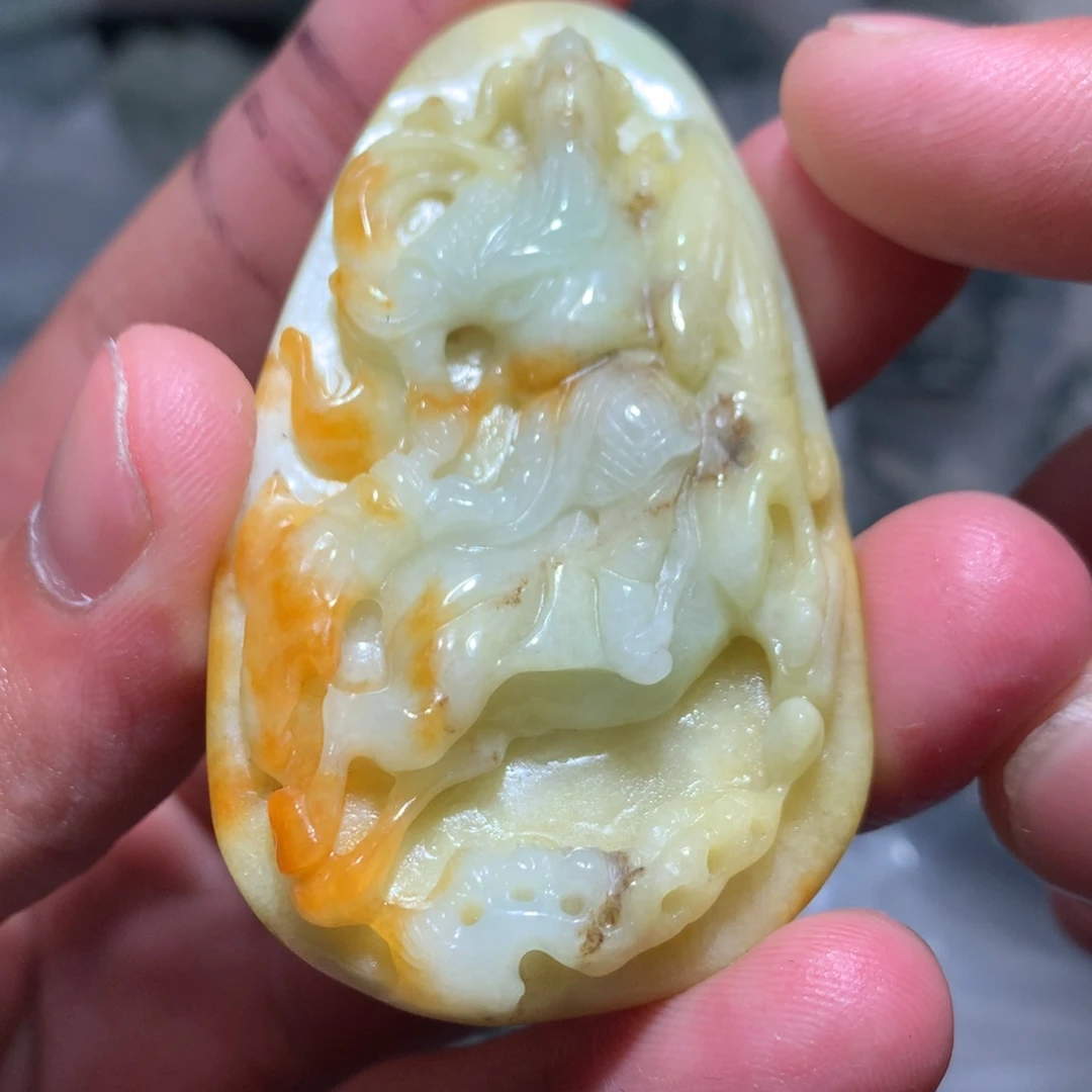翡翠未镶嵌颈饰保真天然a货翡翠