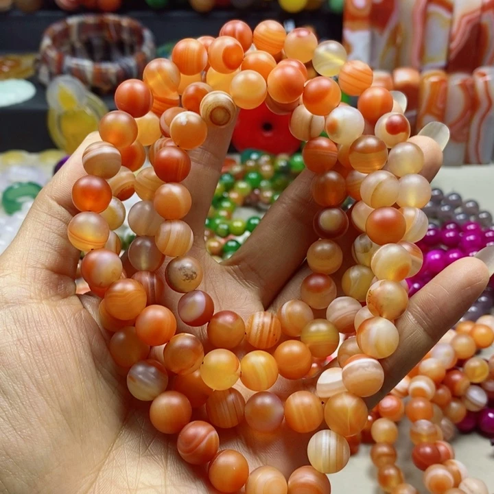 未镶嵌手链玛瑙/玉髓果*灿