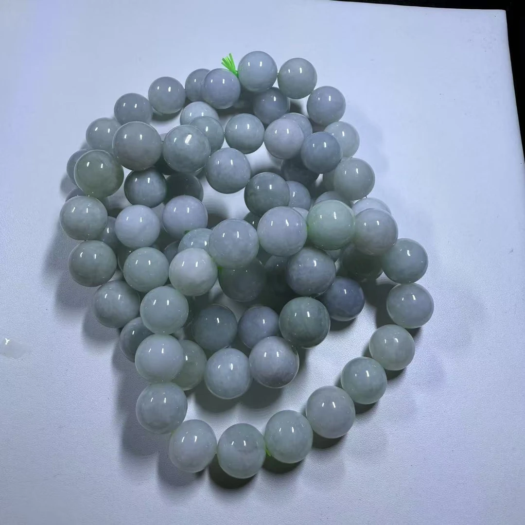 天然A货翡翠手串-c021-卡13mm-多样性发一