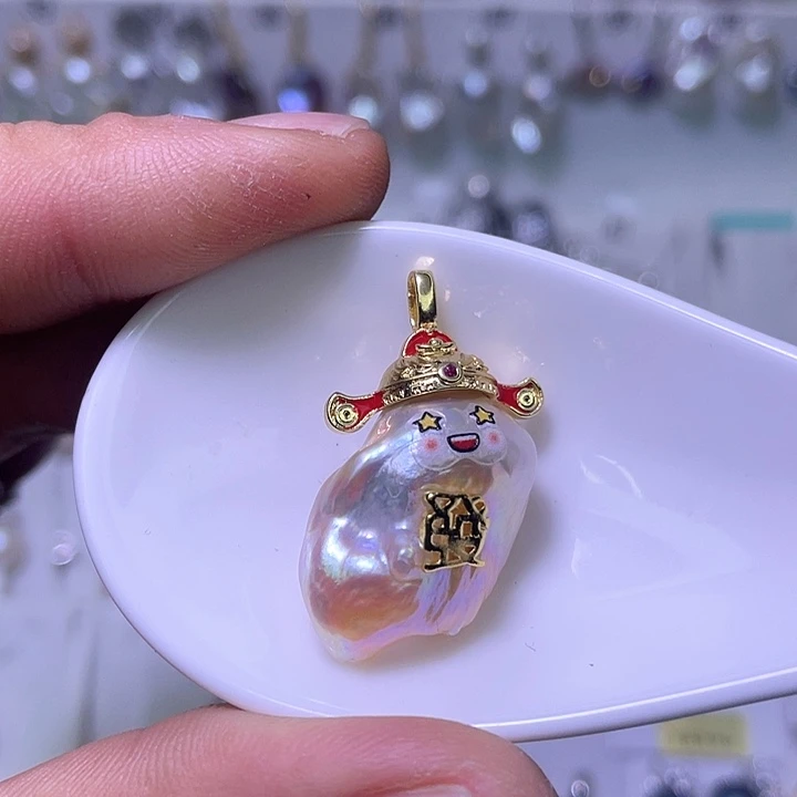 淡水珍珠未镶嵌颈饰04