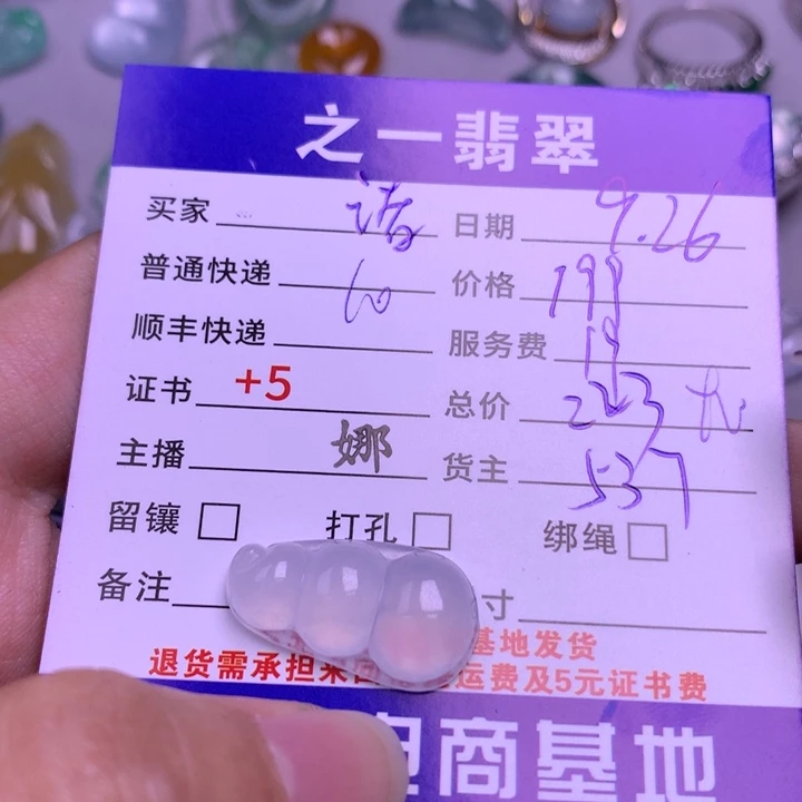 颈饰未镶嵌翡翠^****$