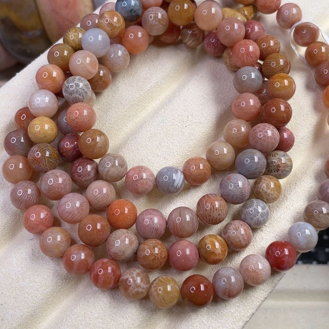 【闪购商品】硅化玉手链未镶嵌