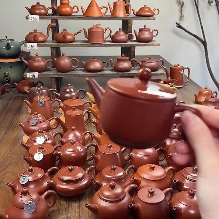 潮州原矿手拉壶汉瓦壶100c