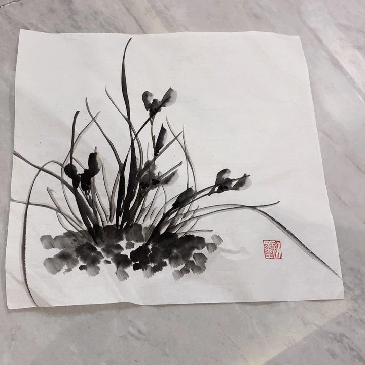 国画纸本艺术作品