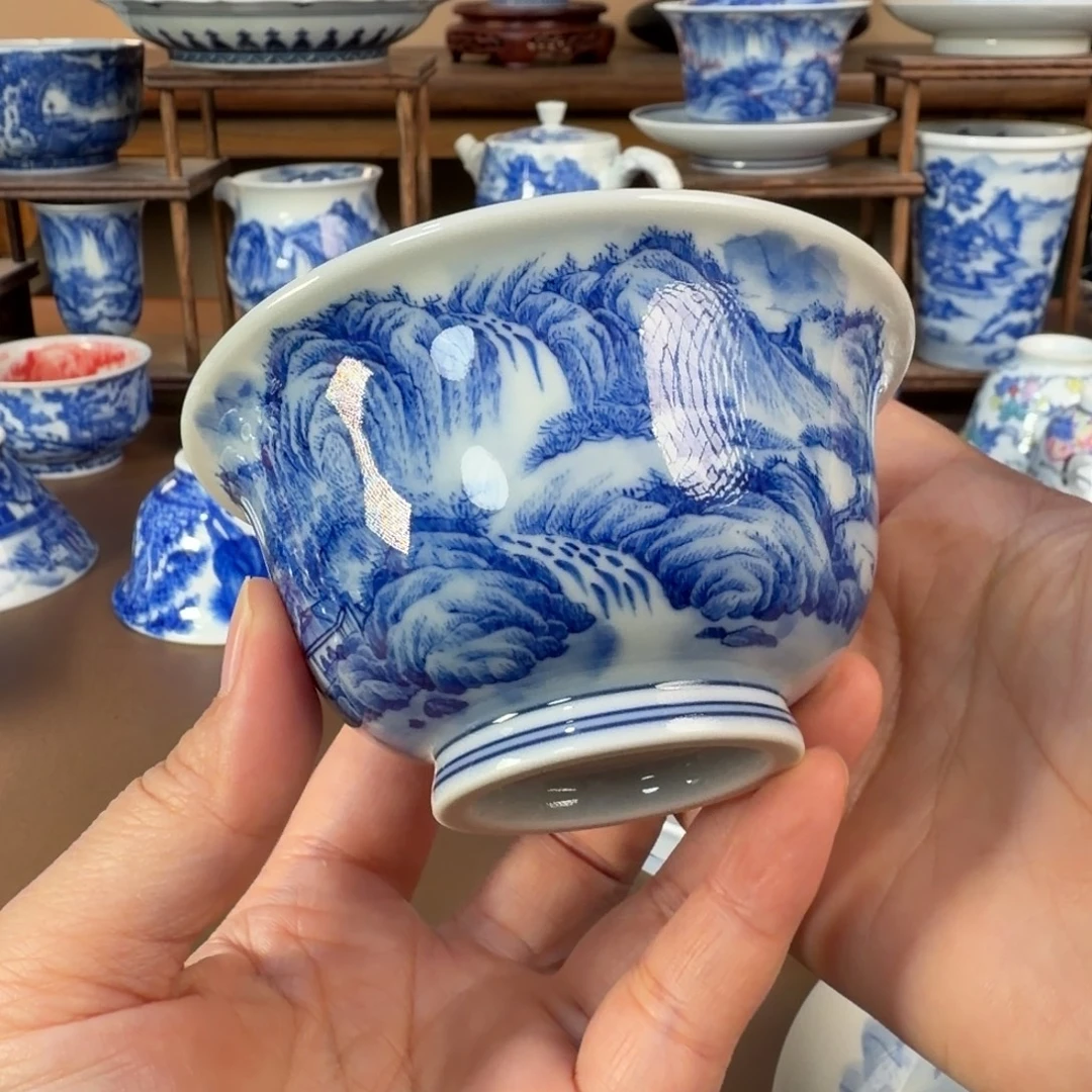 景德镇陶瓷手工手绘