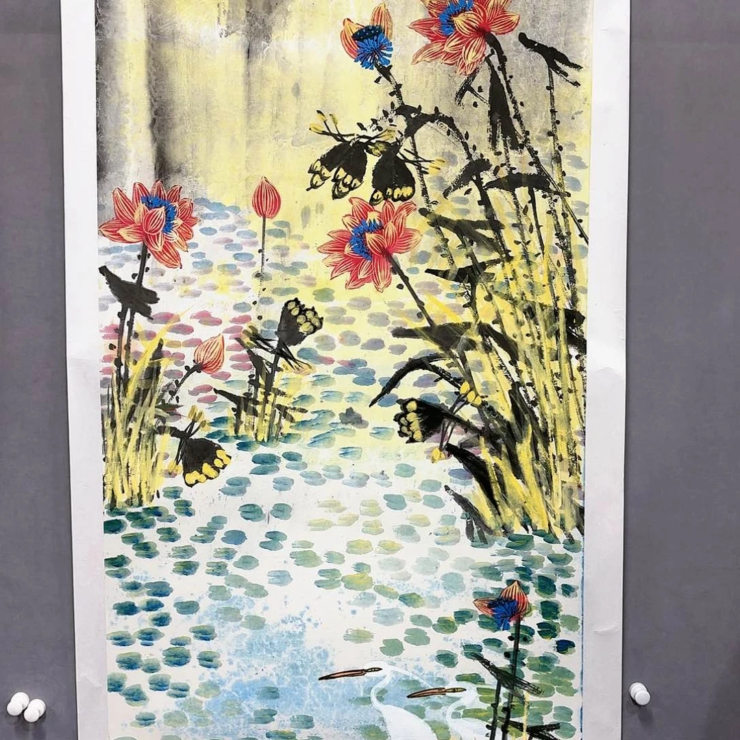 国画国画纯手绘作品请放心去藏