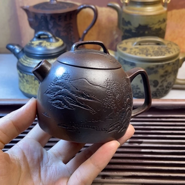 茶壶紫砂紫砂全手工