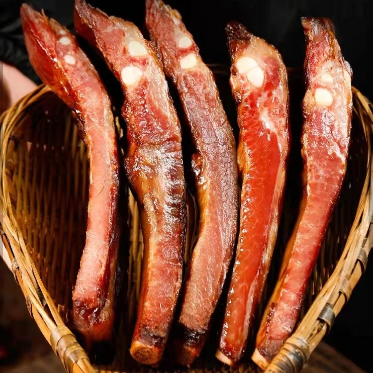 【腊排骨】湖北恩施柴火烟熏猪排骨炖汤(默认切了发货，味道偏咸)