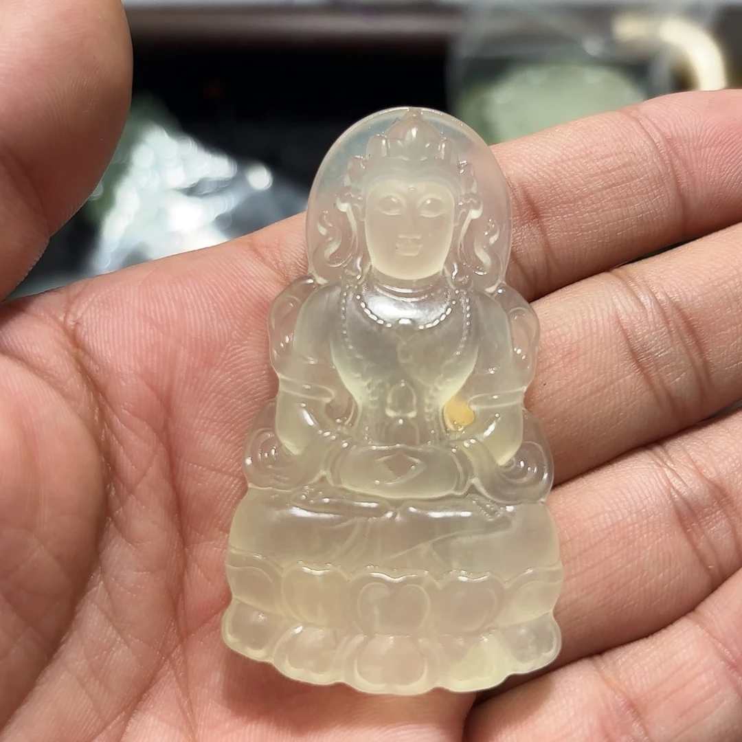 l***n蛇纹石玉未镶嵌颈饰